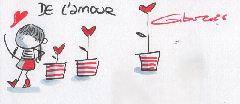 Gibus, Le chemin des grands - Dédicace