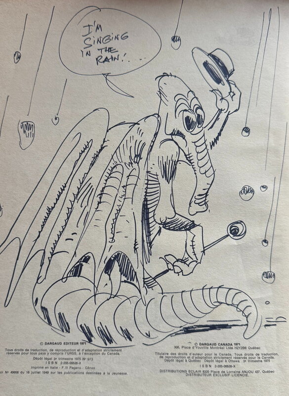 Jean-Claude Mézières, Pierre Christin, Shingouz ( Valerian ) - Sketch