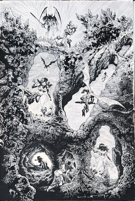 For sale - Spawn Dark Ages 4 page 11 by Liam Sharp - Comic Strip