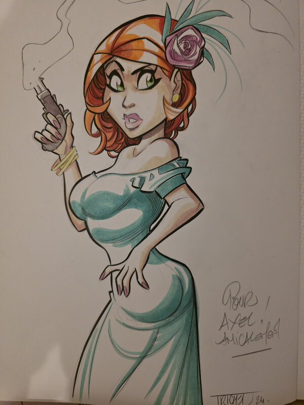 Cyril Trichet, Les Arcanes de la Nuit - Comic Strip