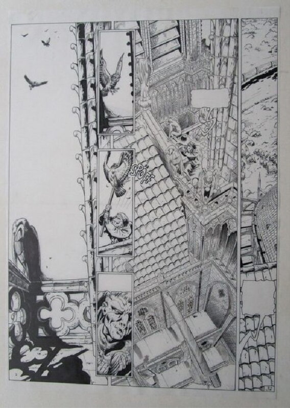 Christian Verhaeghe, Ambre Blanc - kroniek der guldensporenslag - Comic Strip