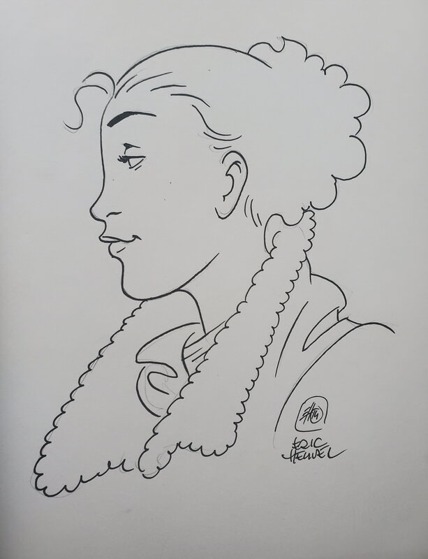 Eric Heuvel, JANUARY JONES   T1 COURSE CONTRE LA MONTRE - Dédicace