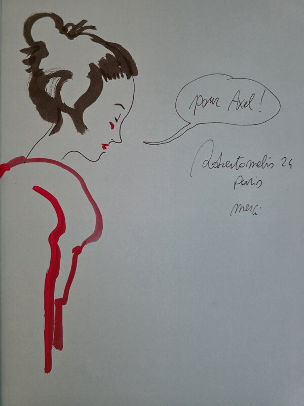 Roberto Melis, L'honorable partie de campagne - Illustration originale