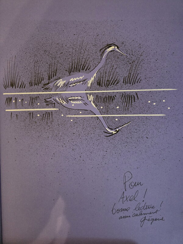 Grégoire Carle, Le lierre et l'Araignée - Illustration originale