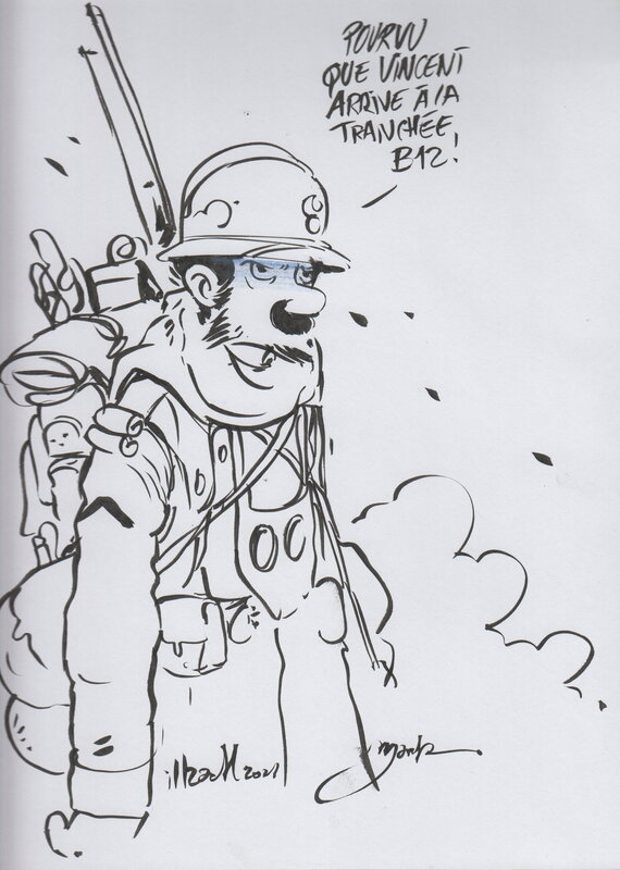 Les Godillots par Marko - Dédicace