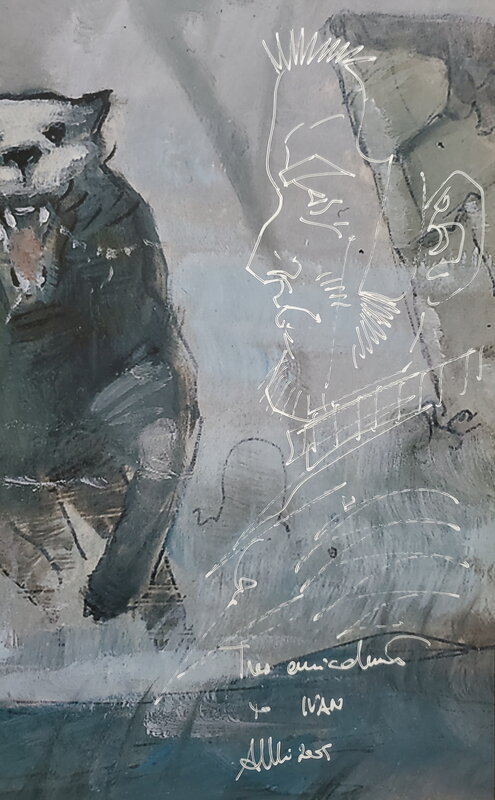 Andrea Mutti, LES BRUMES HURLANTES    T1 LE GLAIVE DE GAÏA - Dédicace