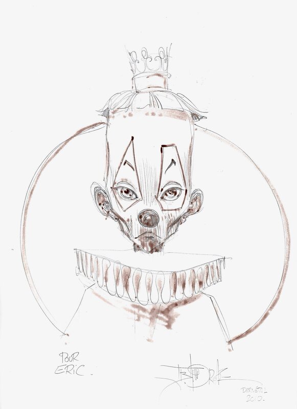 2010 - Dédicace - Jean-Baptiste Andréae - Mangecoeur (Intégrale) - Sketch