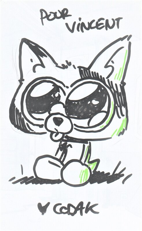 Bla5T par Codak - Dédicace