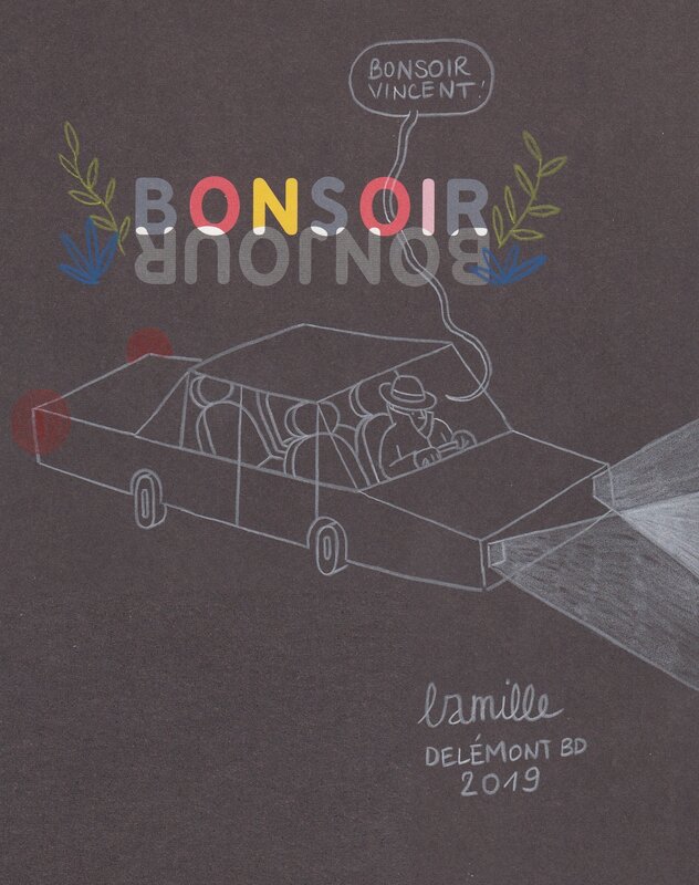 Bonjour Bonsoir par Vamille - Dédicace