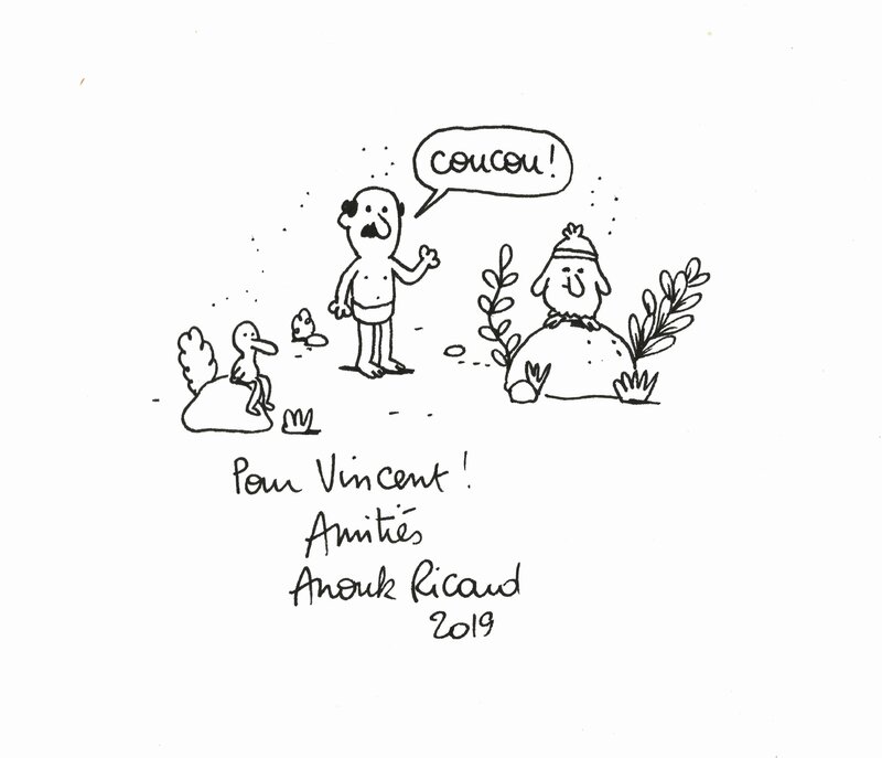 Boule de feu par Anouk Ricard - Dédicace