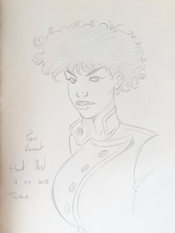 Black Squaw by Alain Henriet - Sketch