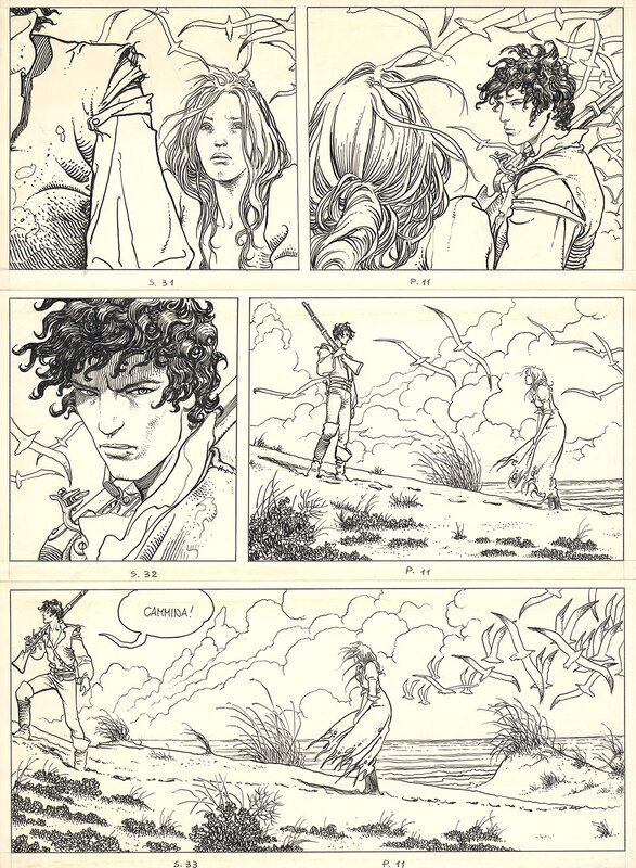 Milo Manara, Hugo Pratt, Un été indien - Planche 11 - Comic Strip