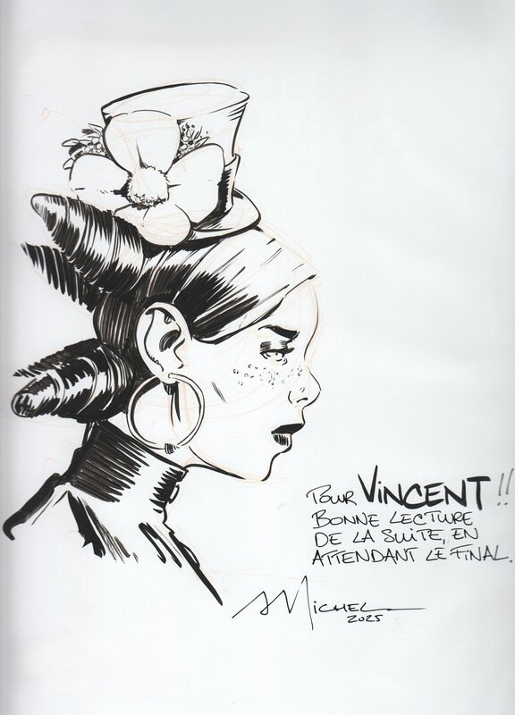 Becky Stillborn par Arnaud Michel - Dédicace