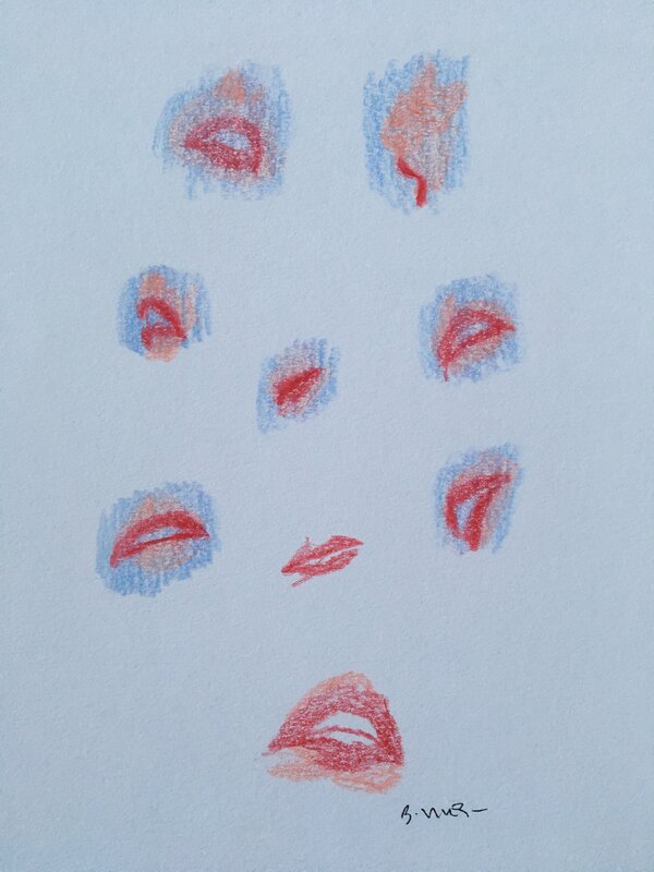 En vente - Dans mes yeux par Bastien Vivès - Planche originale