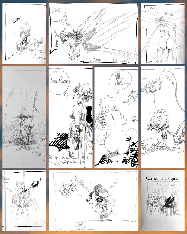 ■ 10 dédicaces de Régis Loisel ■ #2 de 2 - Dédicace