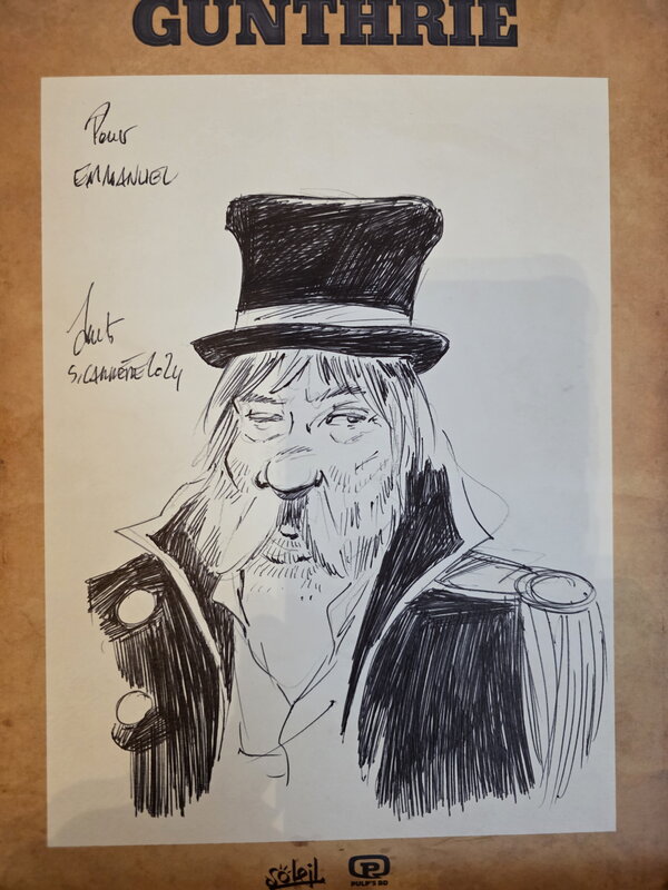 Gunthrie by Serge Carrère - Sketch