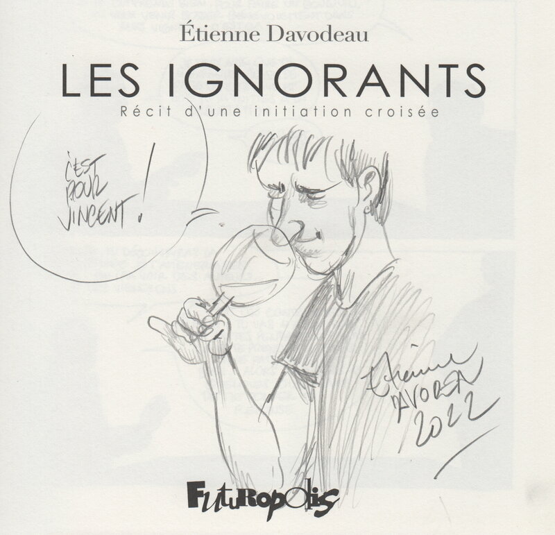 Les ignorants par Étienne Davodeau - Dédicace