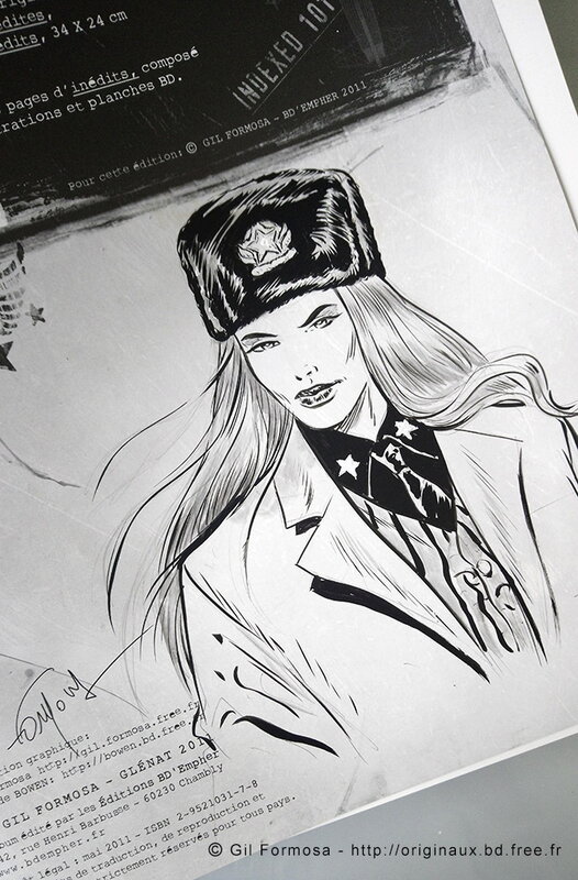 Gil Formosa, Sergent-Major BOWEN dédicace LIV LEMPKA - Dédicace