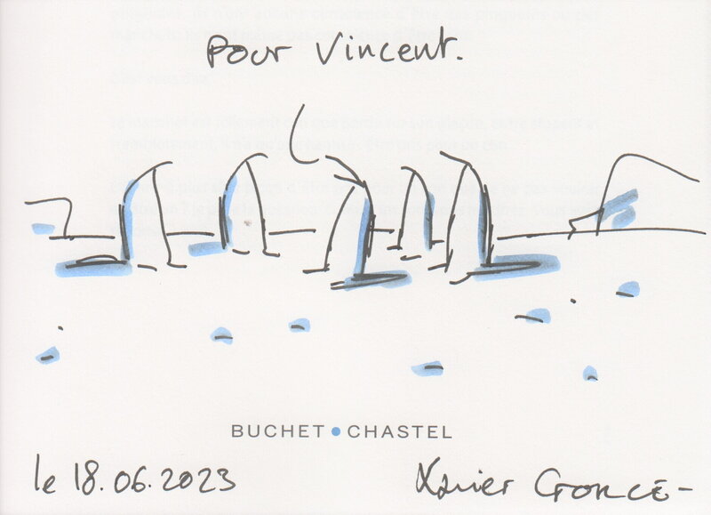 Les Indegivrables by Xavier Gorce - Sketch