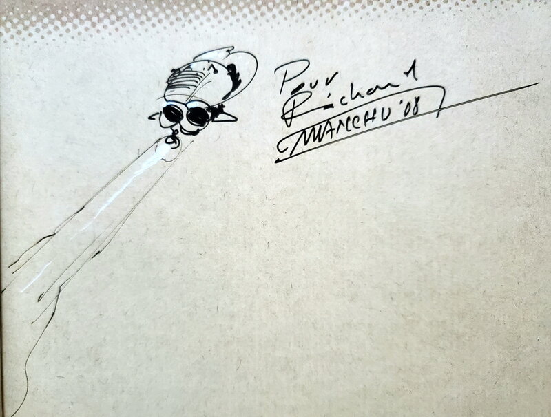 MANCHU - SKETCHBOOK - Dédicace