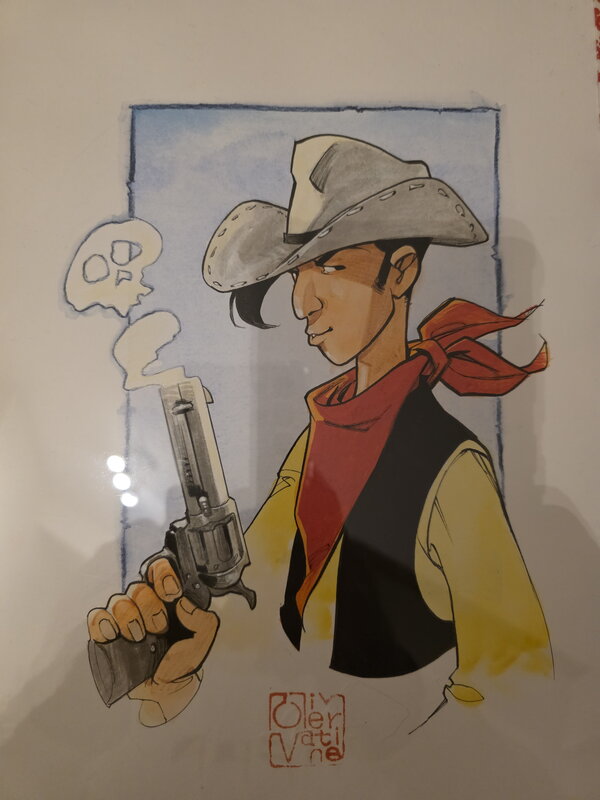 Hommage à Morris by Olivier Vatine - Sketch