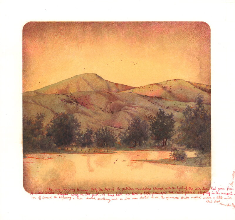 En vente - River Salinas par Rébecca Dautremer - Illustration originale