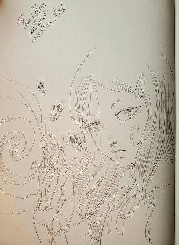 Lillycat, MINA LOWEEN   T1 COEUR DE GOULUE - Dédicace