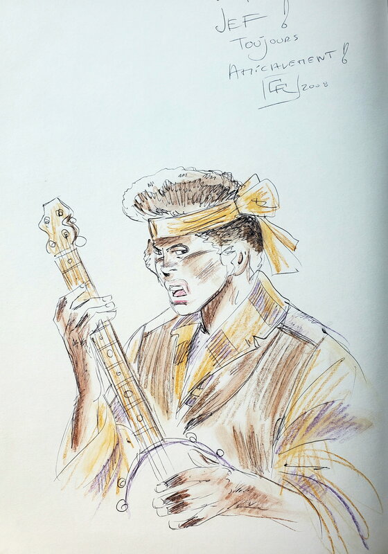 Georges Ramaïoli, COLORADO    T3 BIG BLACK BANJO - Dédicace