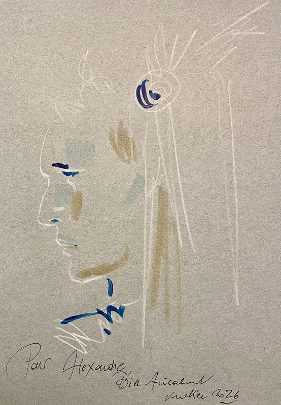 Nouvelle France by Bernard Vrancken - Sketch