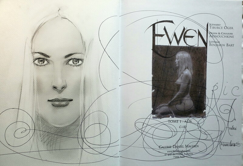 EWEN    T1 ALIS par Andréi Arinouchkine - Dédicace