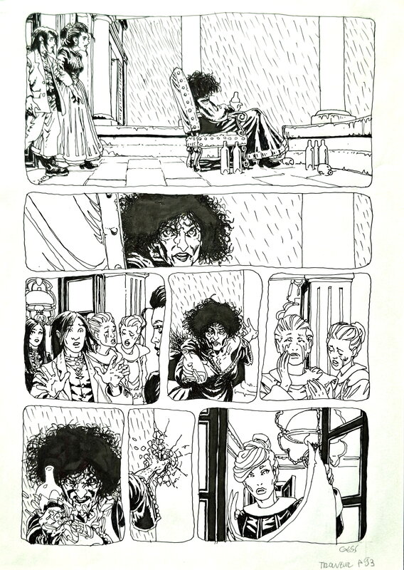 Gess, Les contes de la Pieuvre - Comic Strip