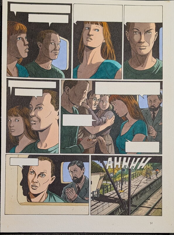 Dina Kathelyn, Viviane Nicaise, La vie en rose - planche 31 - Color guide