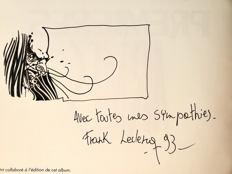 PREMIERES ARMES by Frank Leclerq - Sketch