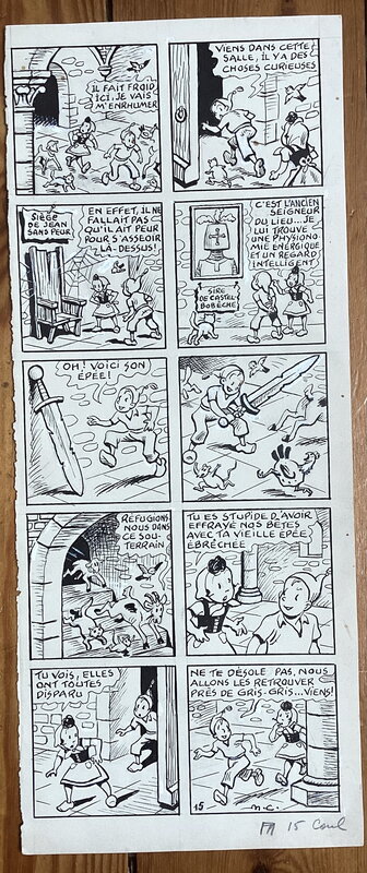 For sale - Sylvain et sylvette by Maurice Cuvilier - Comic Strip