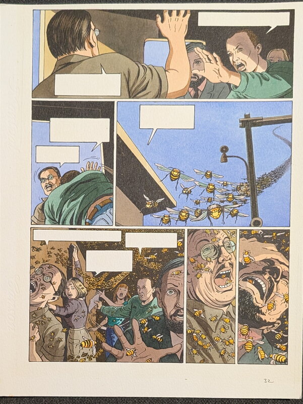 Dina Kathelyn, Viviane Nicaise, La vie en rose - planche 32 - Mise en couleur