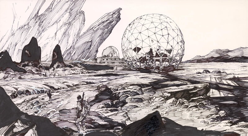 Christophe Bec, Inexistences - Planche originale 41 - Planche originale