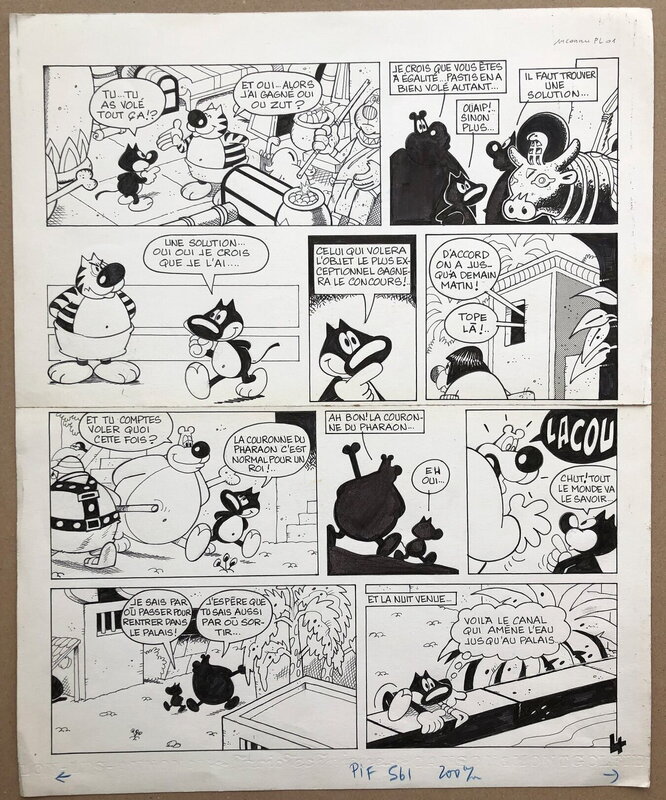 Fran ois Corteggiani Pastis La Pyramide Oubli e Planche 4 Planche 