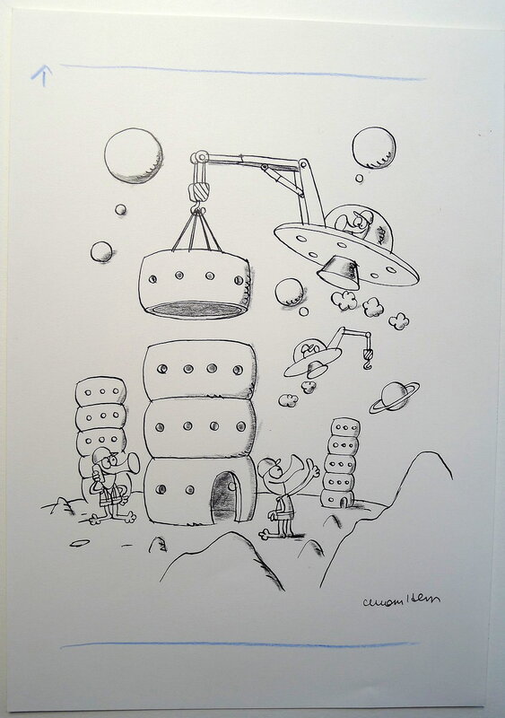 Cromheecke - 14 Dessins Publicitaires - Illustration originale