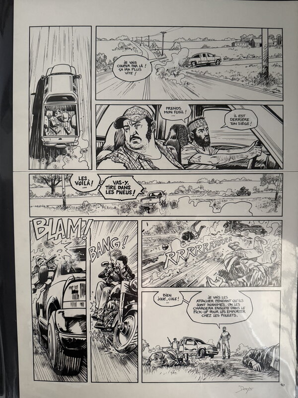 Denys Cyberwar T2 - Planche originale