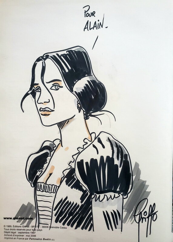 Griffo, GIACOMO C.   T2 LA CHUTE DE L'ANGE - Dédicace