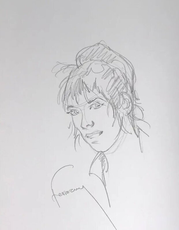 Comanche par Hermann - Dédicace