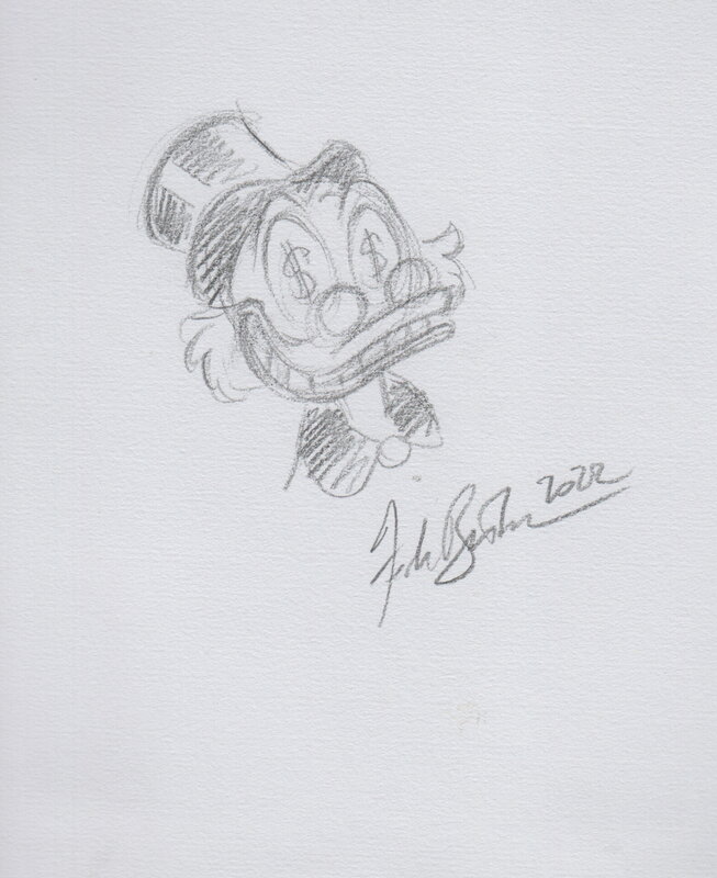 Federico Bertolucci, Les vacances de Donald - Dédicace