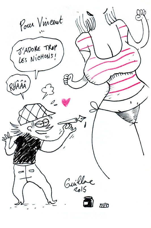 Les seins par Guillaume Bianco - Dédicace