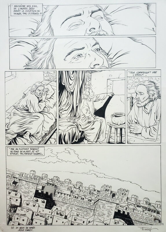 Ersel, LA MEMOIRE D'ABRAHAM    T1 LES CHEMINS DE L'EXIL - Comic Strip