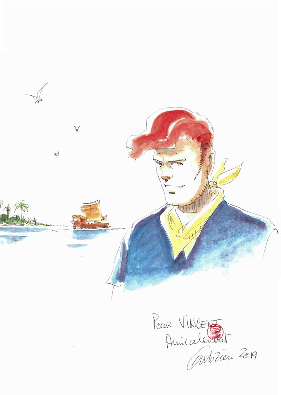 L'homme de Java by Pierre-Yves Gabrion - Sketch