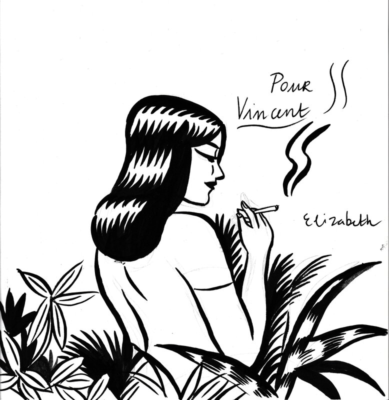 L'ete fantome par Elizabeth Holleville - Dédicace