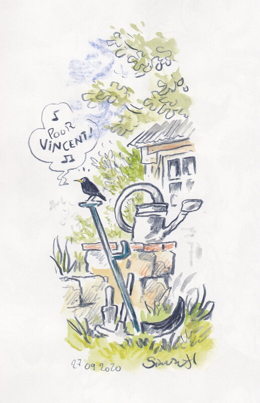 L'oasis by Simon Hureau - Sketch