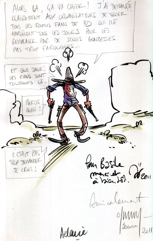 Lincoln par Jérôme Jouvray - Dédicace