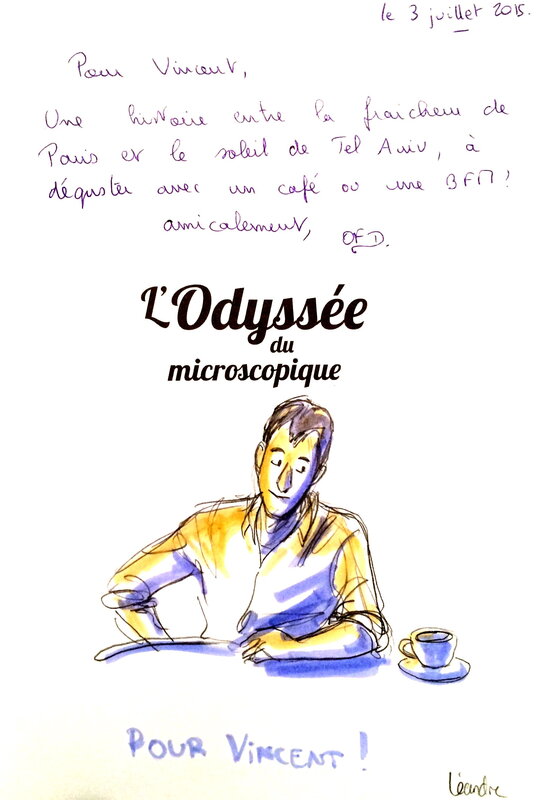 Léandre Ackermann, L'odyssée du microscopique - Sketch