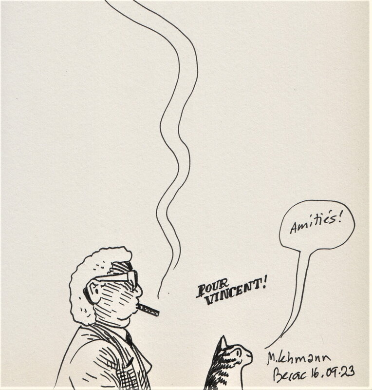 Matthias Lehmann, Les larmes d'Ezechiel - Dédicace